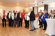 PrinzEmpf 2026- 01-11 012  Prinzenempfang 2026 - Seine Tollität Prinz Toni I. und seine Crew empfangen im Steinhof in Huckingen Sponsoren, den HDK-Förderkreis, Familie und Freunde. Zu Ihnen zählen auch Bastian I. und Steffen I., das Prinzenpaar der KGK aus Moers. Ihnen Allen wird ein lockeres Rahmenprogramm, gestaltet von Duisburger Garde- und Showtanzgruppen und natürlich beider Prinzencrews, geboten. : DVPJ, Toni I, Jules I., Prinz Karneval, Prinz, Prinzessin Aileen I., Hofmarschälle, Page, Pagen, Paginnen, HDK, Duisburg, Karneval, Helau, Tollität, Event, Session 2025, Session 2025, HDK Duisburg, Hauptausschuss, Hauptausschuss Karneval Duisburg, Duisburg ist echt