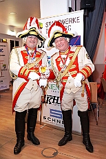 PrinzEmpf 2026- 01-11 034  Prinzenempfang 2026 - Seine Tollität Prinz Toni I. und seine Crew empfangen im Steinhof in Huckingen Sponsoren, den HDK-Förderkreis, Familie und Freunde. Zu Ihnen zählen auch Bastian I. und Steffen I., das Prinzenpaar der KGK aus Moers. Ihnen Allen wird ein lockeres Rahmenprogramm, gestaltet von Duisburger Garde- und Showtanzgruppen und natürlich beider Prinzencrews, geboten. : DVPJ, Toni I, Jules I., Prinz Karneval, Prinz, Prinzessin Aileen I., Hofmarschälle, Page, Pagen, Paginnen, HDK, Duisburg, Karneval, Helau, Tollität, Event, Session 2025, Session 2025, HDK Duisburg, Hauptausschuss, Hauptausschuss Karneval Duisburg, Duisburg ist echt