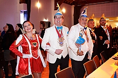 PrinzEmpf 2026- 01-11 075  Prinzenempfang 2026 - Seine Tollität Prinz Toni I. und seine Crew empfangen im Steinhof in Huckingen Sponsoren, den HDK-Förderkreis, Familie und Freunde. Zu Ihnen zählen auch Bastian I. und Steffen I., das Prinzenpaar der KGK aus Moers. Ihnen Allen wird ein lockeres Rahmenprogramm, gestaltet von Duisburger Garde- und Showtanzgruppen und natürlich beider Prinzencrews, geboten. : DVPJ, Toni I, Jules I., Prinz Karneval, Prinz, Prinzessin Aileen I., Hofmarschälle, Page, Pagen, Paginnen, HDK, Duisburg, Karneval, Helau, Tollität, Event, Session 2025, Session 2025, HDK Duisburg, Hauptausschuss, Hauptausschuss Karneval Duisburg, Duisburg ist echt