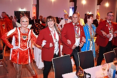 PrinzEmpf 2026- 01-11 077  Prinzenempfang 2026 - Seine Tollität Prinz Toni I. und seine Crew empfangen im Steinhof in Huckingen Sponsoren, den HDK-Förderkreis, Familie und Freunde. Zu Ihnen zählen auch Bastian I. und Steffen I., das Prinzenpaar der KGK aus Moers. Ihnen Allen wird ein lockeres Rahmenprogramm, gestaltet von Duisburger Garde- und Showtanzgruppen und natürlich beider Prinzencrews, geboten. : DVPJ, Toni I, Jules I., Prinz Karneval, Prinz, Prinzessin Aileen I., Hofmarschälle, Page, Pagen, Paginnen, HDK, Duisburg, Karneval, Helau, Tollität, Event, Session 2025, Session 2025, HDK Duisburg, Hauptausschuss, Hauptausschuss Karneval Duisburg, Duisburg ist echt