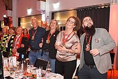 PrinzEmpf 2026- 01-11 079  Prinzenempfang 2026 - Seine Tollität Prinz Toni I. und seine Crew empfangen im Steinhof in Huckingen Sponsoren, den HDK-Förderkreis, Familie und Freunde. Zu Ihnen zählen auch Bastian I. und Steffen I., das Prinzenpaar der KGK aus Moers. Ihnen Allen wird ein lockeres Rahmenprogramm, gestaltet von Duisburger Garde- und Showtanzgruppen und natürlich beider Prinzencrews, geboten. : DVPJ, Toni I, Jules I., Prinz Karneval, Prinz, Prinzessin Aileen I., Hofmarschälle, Page, Pagen, Paginnen, HDK, Duisburg, Karneval, Helau, Tollität, Event, Session 2025, Session 2025, HDK Duisburg, Hauptausschuss, Hauptausschuss Karneval Duisburg, Duisburg ist echt