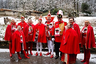Zoo Duisburg 2026-01-29 07  Ene Besuch em Zoo - Der Zoobesuch ist eine schöne Tradition für die amtierenden Tollitäten der Stadt. Diesmal  besuchten wir außer Kamel, Koala, Delphin und Co. auch die Zebras, wenn auch nicht Blau-Weiß gestreift. : DVPJ, Toni I, Jules I., Prinz Karneval, Prinz, Prinzessin Aileen I., Hofmarschälle, Page, Pagen, Paginnen, HDK, Duisburg, Karneval, Helau, Tollität, Event, Session 2025, Session 2025, HDK Duisburg, Hauptausschuss, Hauptausschuss Karneval Duisburg, Duisburg ist echt