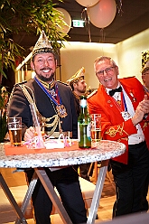 02 Prinzenempf RoteFunken 2026-02-10 11  Wagenweihe und Prinzenempfang - In Moers waren wir an diesem Abend Gäste der Wagebweihe der Tollitäten des KGK, Bastian I. und Steffen I. Im IntercityHotel empfingen die Roten Funken, nicht wie gewohnt am Mittwoch vor Altweiber, die Duisburger Prinzencrews. : DVPJ, Toni I, Jules I., Prinz Karneval, Prinz, Prinzessin Aileen I., Hofmarschälle, Page, Pagen, Paginnen, HDK, Duisburg, Karneval, Helau, Tollität, Event, Session 2025, Session 2025, HDK Duisburg, Hauptausschuss, Hauptausschuss Karneval Duisburg, Duisburg ist echt