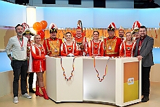 03 Studio 47 2026-02-11 05  Tour-Tag, 11. Februar - An diesem Mittwoch hatten wir2 Termine mit der Kinderprinzencrew zusammen, einmal den Rathausempfang in Rheinhausen und das Wiegen bei der DEKRA. Nach dem Besuch im Studio 47 ging es in den Steinhof zum Abend für den Bürger des Jahres. : DVPJ, Toni I, Jules I., Prinz Karneval, Prinz, Prinzessin Aileen I., Hofmarschälle, Page, Pagen, Paginnen, HDK, Duisburg, Karneval, Helau, Tollität, Event, Session 2025, Session 2025, HDK Duisburg, Hauptausschuss, Hauptausschuss Karneval Duisburg, Duisburg ist echt