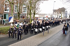 Rosenmontag Wecken Rathaus Umzug Heerlager 2026-02-16 066  Rosenmontag 2026 - Es sollte unser schönster Tag werden, aber das Wetter wollte es anders. Trotzdem wird er unvergesslich bleiben. Beim Wecken  vor dem WYNDHAM Hotel Duisburger Hof war es schon recht ungemütlich. Danach verbrachten wir ein paar schöne Stunden in unserem Rathaus, beim Prinzenfrühstück mit OB Sören Link. Pünktlich zum Start des Rosenmontagszugs geht es los mit dem Regen, bis auf kurze Momente hielt er an bis zum Ende des Zuges. Nachdem sich alle im König Pilsener Festzelt auf gewärmt hatten, kamen auf der Bühne die Verabschiedung von unserer Crew, Toni I., und der Kinderprinzencrew 2026. : DVPJ, Toni I, Jules I., Prinz Karneval, Prinz, Prinzessin Aileen I., Hofmarschälle, Page, Pagen, Paginnen, HDK, Duisburg, Karneval, Helau, Tollität, Event, Session 2025, Session 2025, HDK Duisburg, Hauptausschuss, Hauptausschuss Karneval Duisburg, Duisburg ist echt